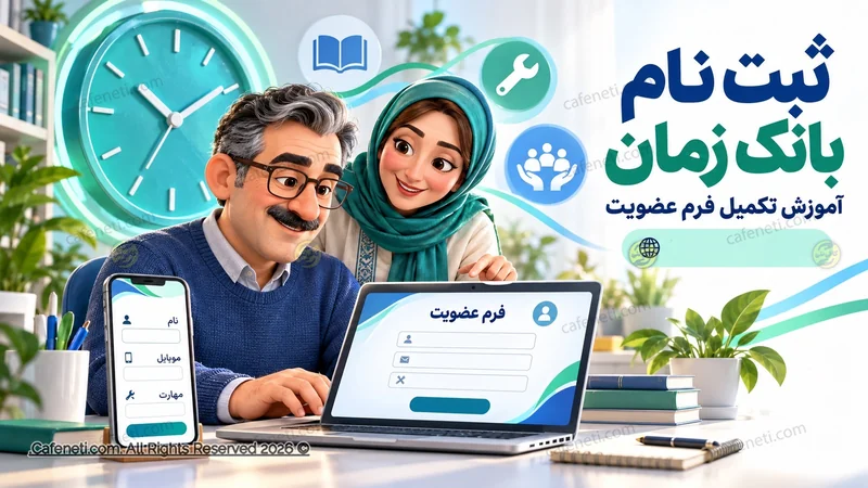 ثبت نام بانک زمان | وضعیت سامانه و راهنمای عضویت