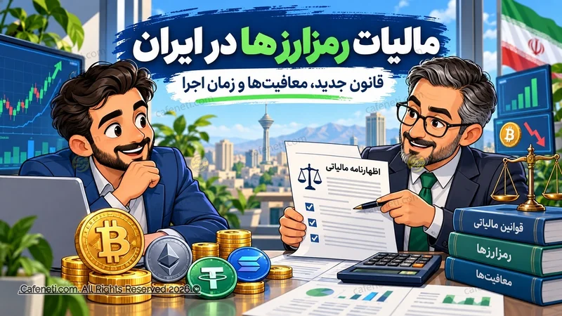 مالیات رمزارزها در ۱۴۰۵؛ معافیت‌ها و زمان اجرای قانون