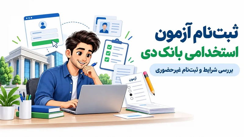 ثبت‌نام آزمون استخدامی بانک دی