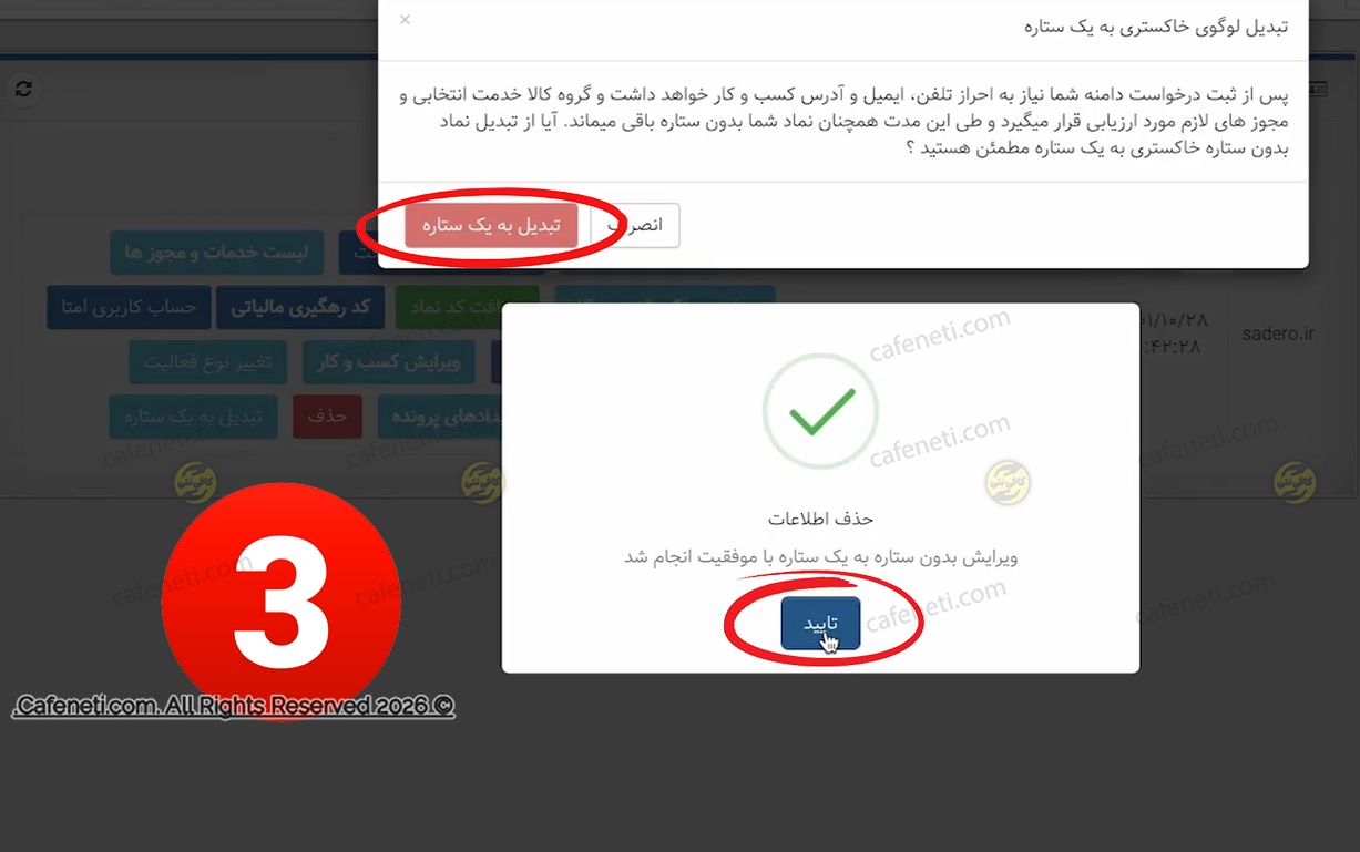 تایید تبدیل اینماد به یک ستاره