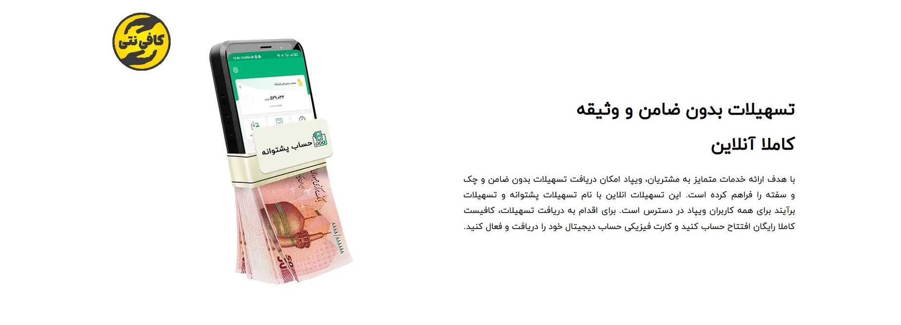 خدمات بانکی دیجیتال ویپاد چیست