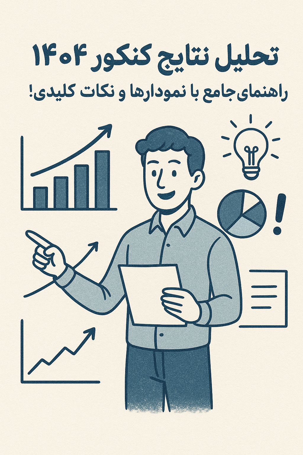 تحلیل نتایج کنکور ۱۴۰۴: راهنمای جامع با نمودارها و نکات کلیدی! تحلیل نتایج کنکور ۱۴۰۴: راهنمای جامع با نمودارها و نکات کلیدی!
