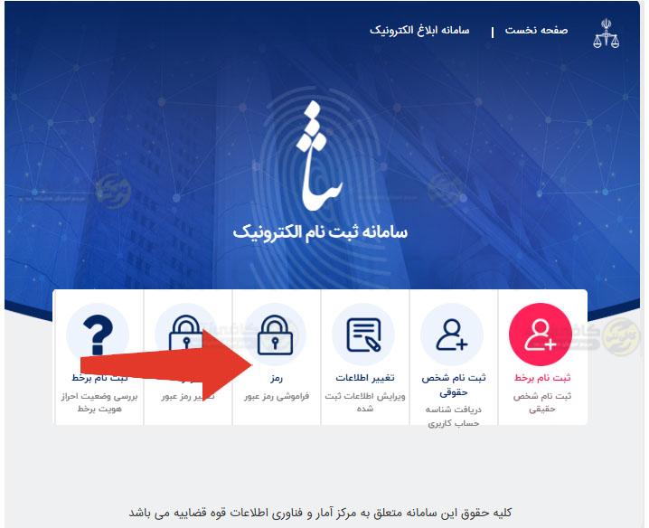 بازیابی رمز شخصی سامانه ثنا (آموزش تغییر + دریافت رمز جدید)