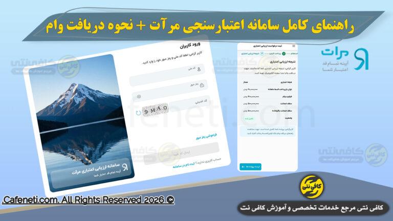 راهنمای کامل سامانه اعتبارسنجی مرآت + نحوه دریافت وام